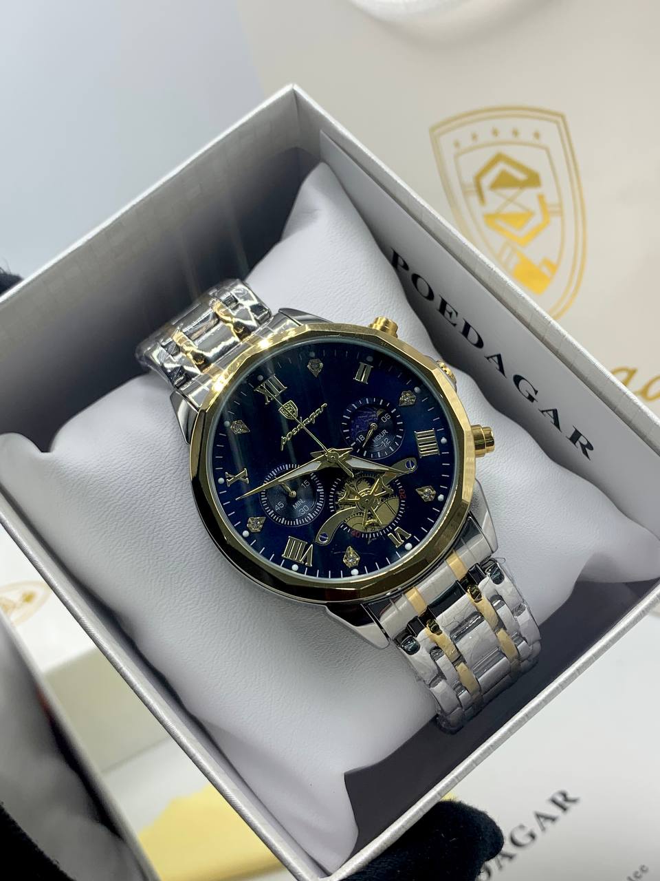 Professional Silver-Tone Wristwatch