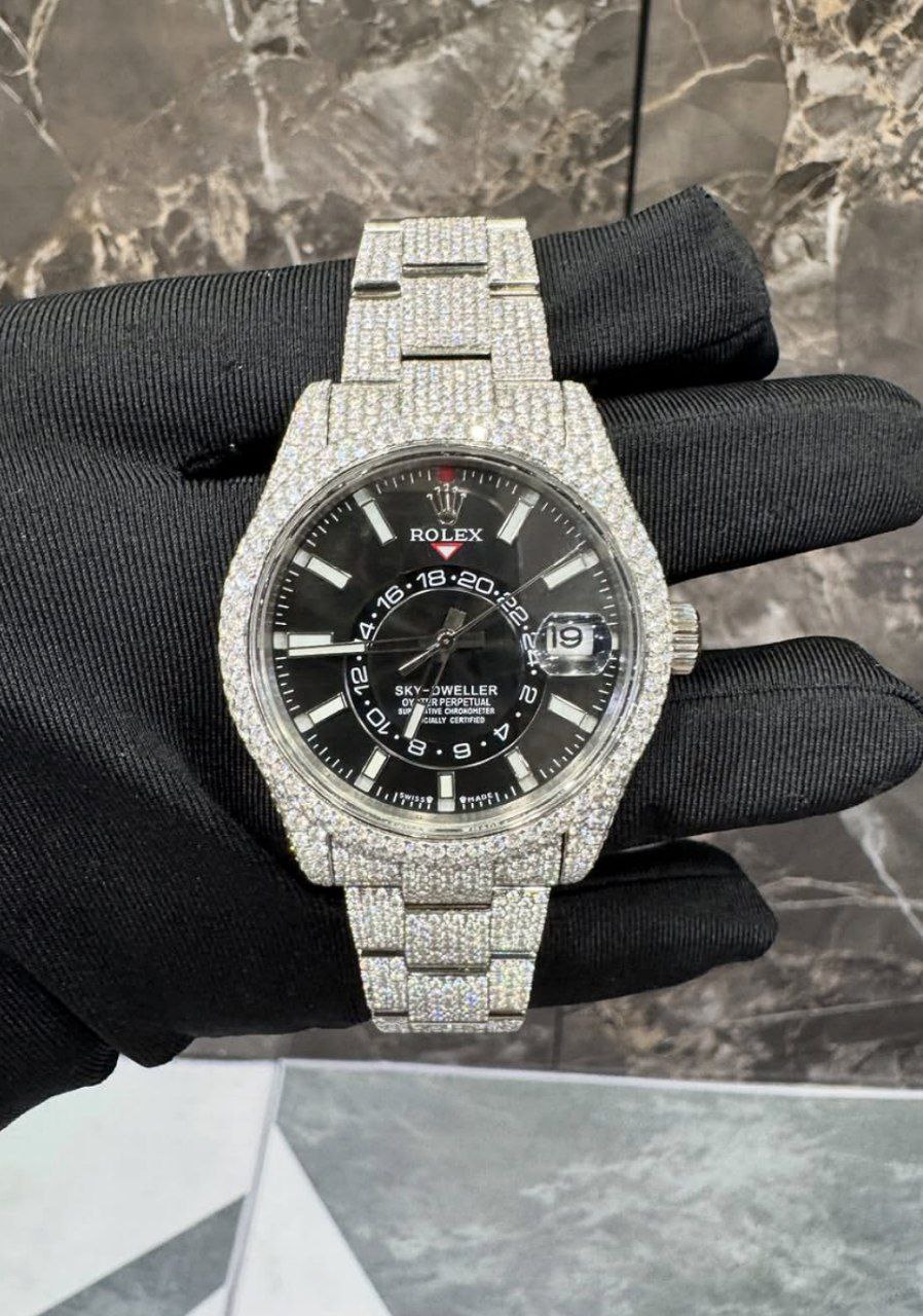 VVS Moissanite Diamond Luxury Timepiece – Custom Iced Design